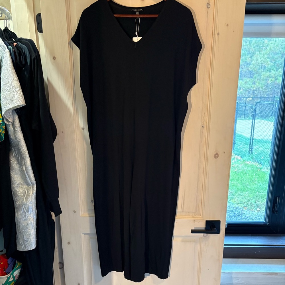 NWT Eileen Fisher Zip Jumpsuit